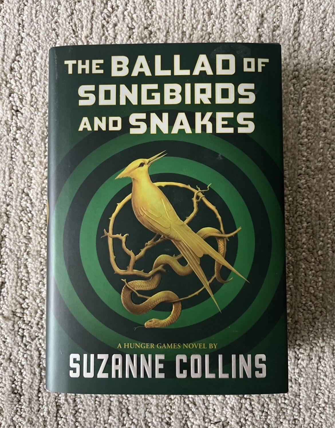 Ballad of Songbirds and Snakes by Suzanne Collins (2020, Hardcover)