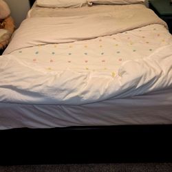 IKEA Full Bed With Headboard And Storage Drawers