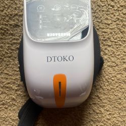 DTOKO Knee Massager -Large Screen, Adjustable Temperature, Cordless Knee Massagers with Heat and Vibration, Portable Wearable Knee Massager New Years 