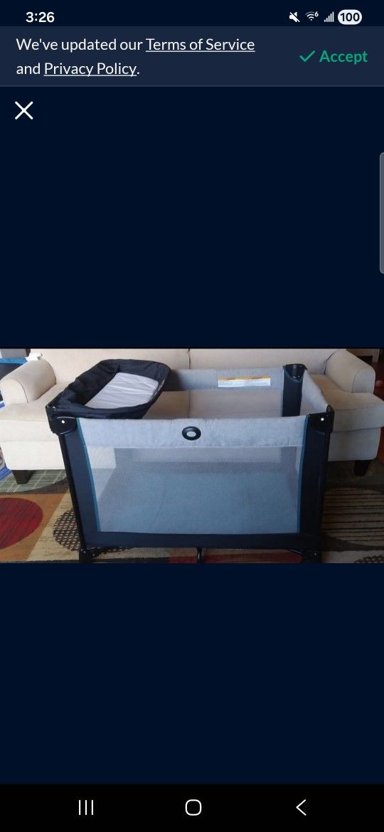 Graco Pack and Play Crib