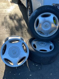 LS400 Stock rims full set