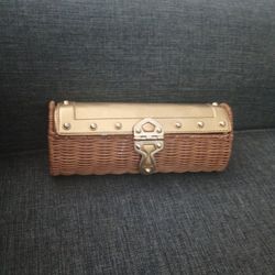 Michael Kors Wicker Clutch