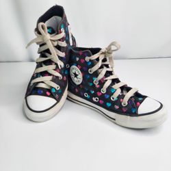 GIRL CONVERSE TENNIS SHOES SIZE 13