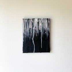 Original Abstract Acrylic Canvas Painting 