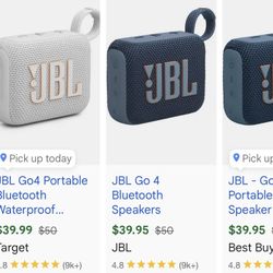 JBL GO3 Speakers