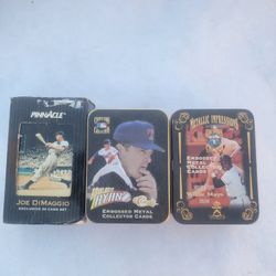 Baseball Metal Cards 