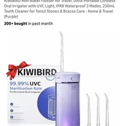 New Mini Water Flosser (Purple)-1 Available 