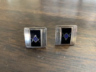 Swank Masonic Cufflinks | Mason Jewelry 