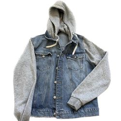 Denim Hoodie