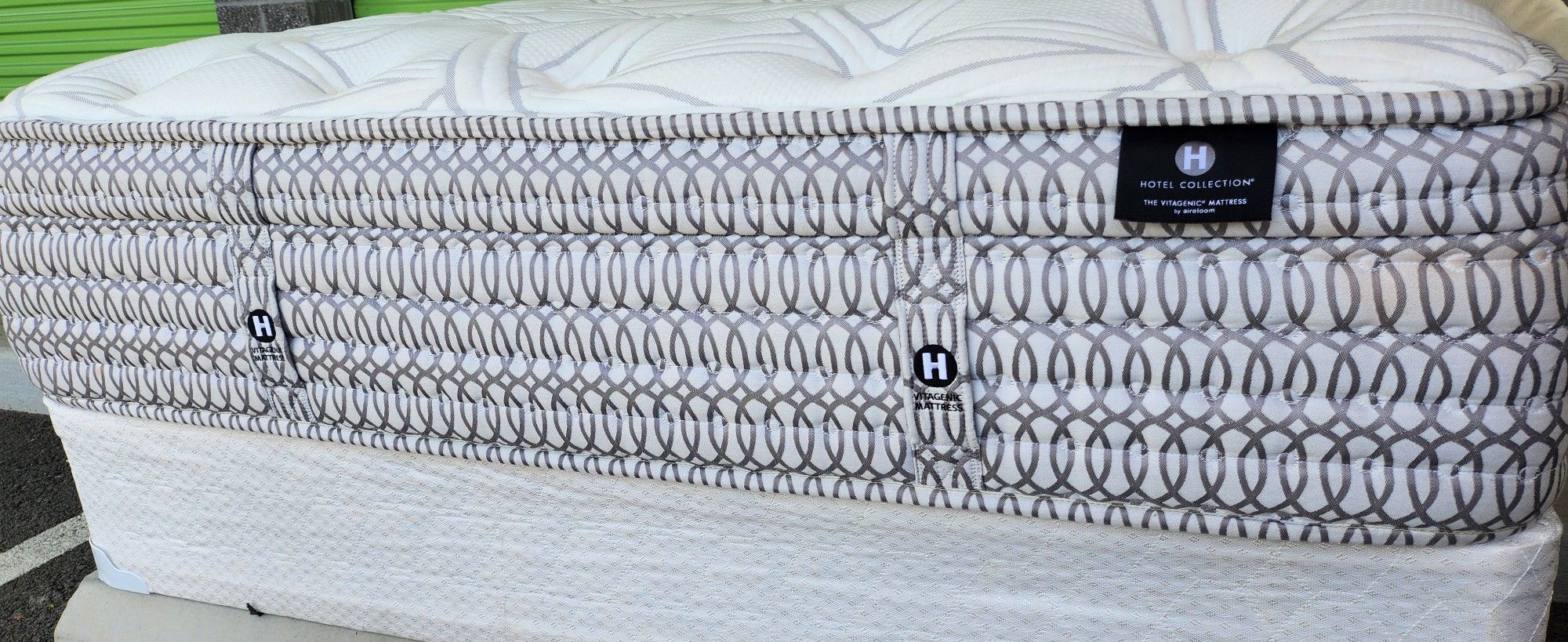 King Size Mattress Split Box Springs & Bed Frame Optional- Platform Bed Frame 