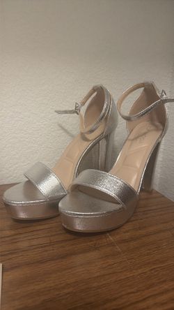 Silver heels
