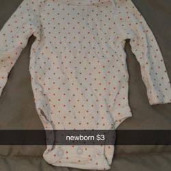 Newborn baby girl clothes 