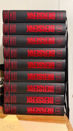Berserk Manga Volumes 1 to 9