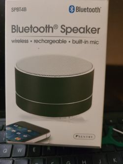 SENTRY SPBT4B BLUETOOTH SPEAKER 