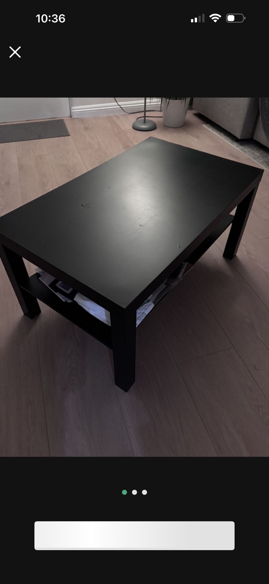 IKEA LACK COFFEE TABLE