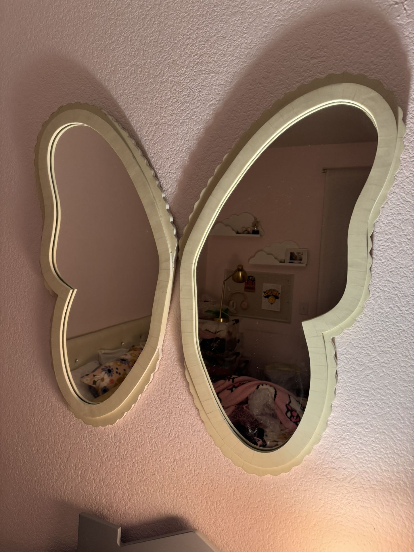 Pottery Barn Butterfly Mirror