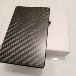 Pop Up, Premium Carbon Fiber Wallet RFID blocking Technology New In Box
