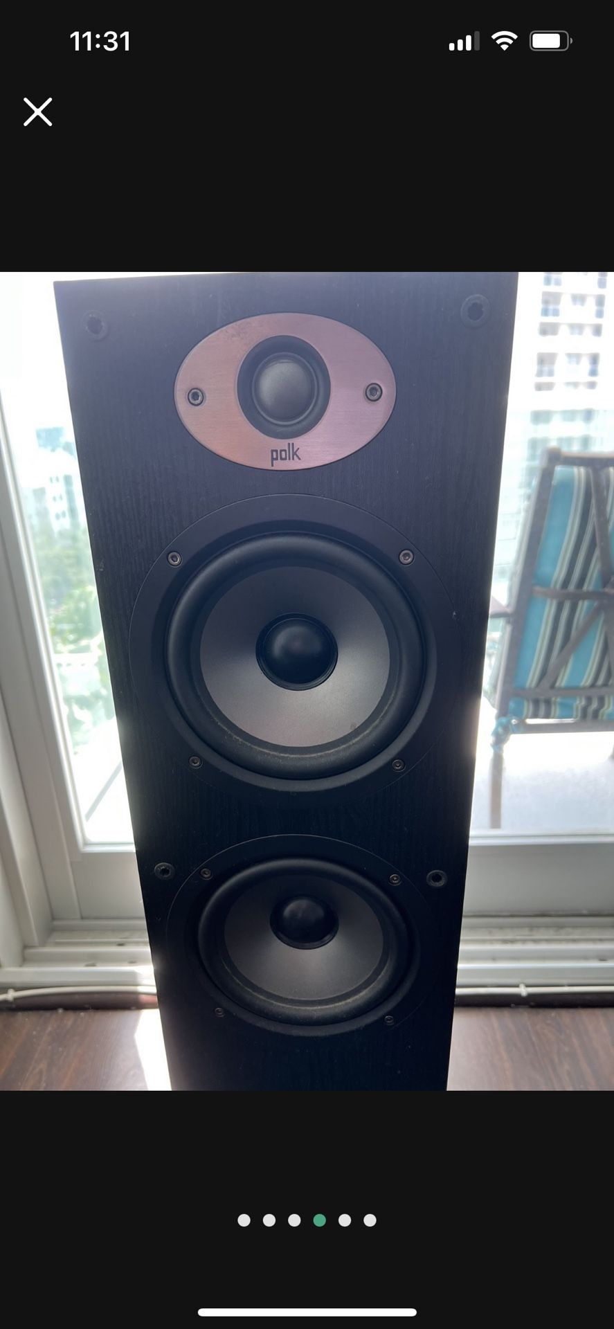 Polk High performance 2-way Floorstanding Loudspeaker TSX330T