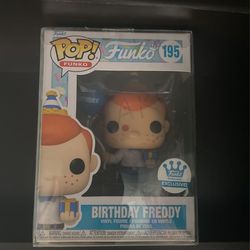 Red Freckle Pair Error Freddy Funko Birthday  1/1 Rare
