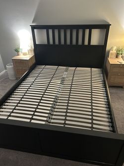 Queen Bed Frame - IKEA HEMNES