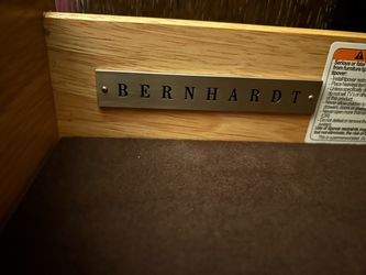 Bernhardt liquor cabinet