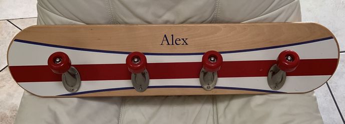 Cloth Hanger Skateboard/Wall decoration