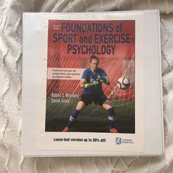 Foundation Of Sports And Exercise Psychology 