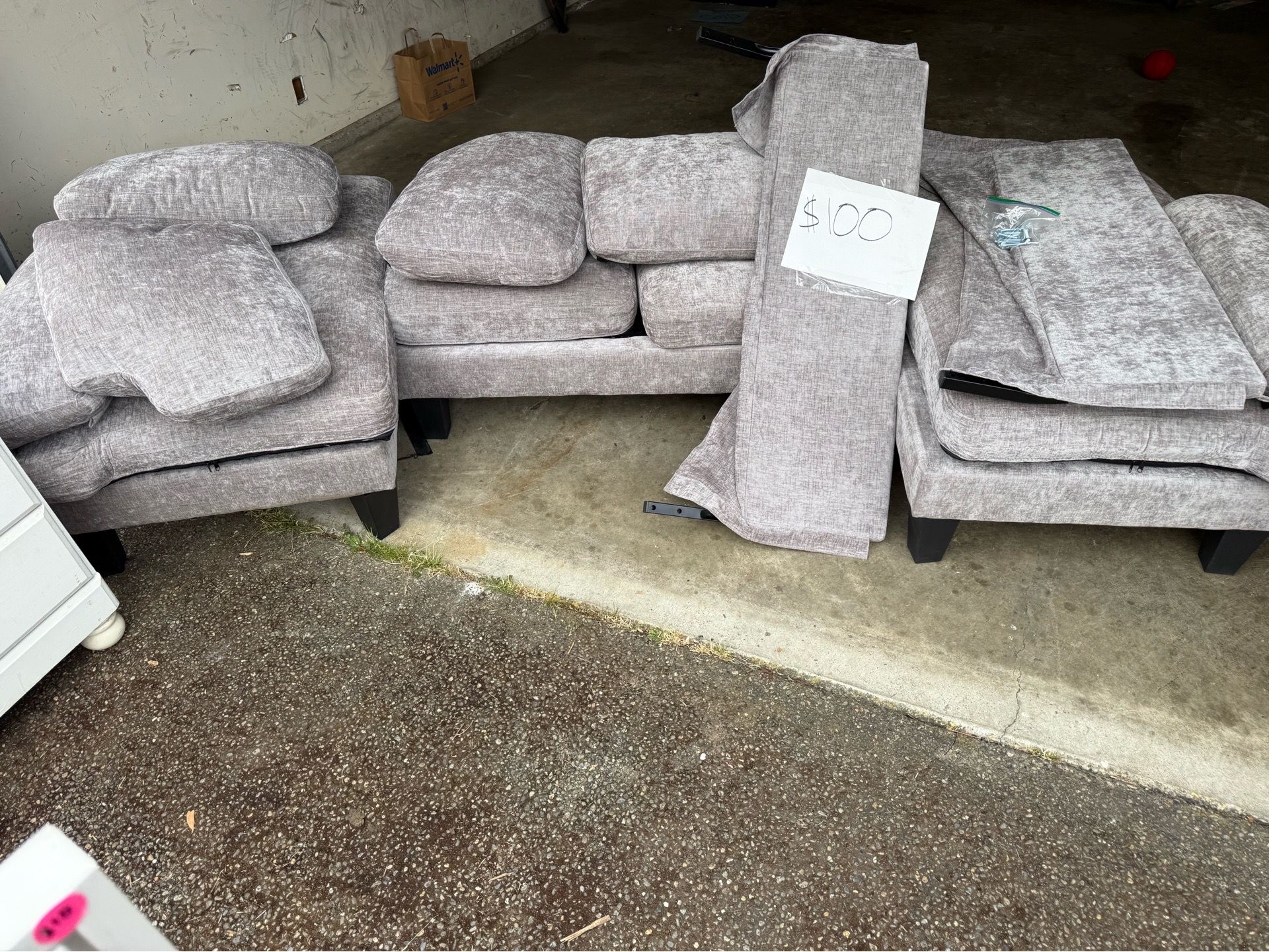 Grey couch