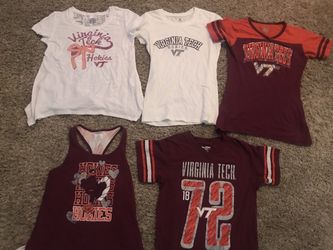 Girls Va Tech shirts