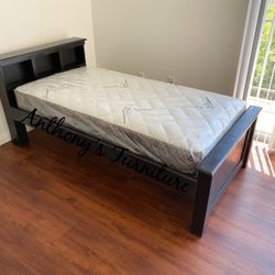 Twin Bed & Bamboo Mattress 