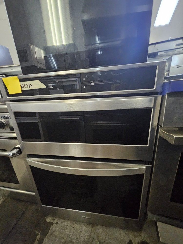 30" WHIRLPOOL MICROWAVE OVEN COMBO STAINLESS STEEL