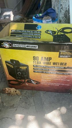 90 AMP Flux Wire Welder