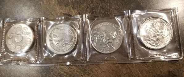 4 Tombstone Commemorative Series Anniversary Medals-Helldorado Days