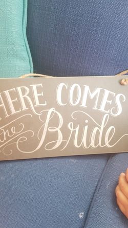 Wedding sign