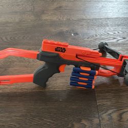Star Wars Nerf Chewbacca Bowcaster Blaster w/ Darts