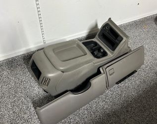 Silverado center console