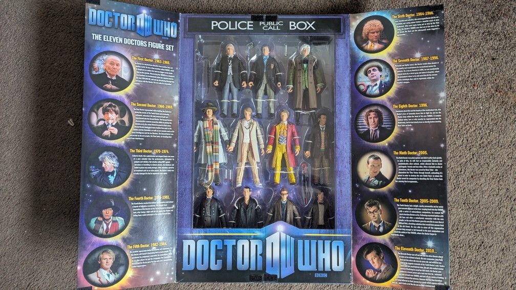 Collectible Action Figures (Doctor Who)