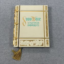 Disney Parks Snow White Dwarfs Storybook Replica Journal Book
