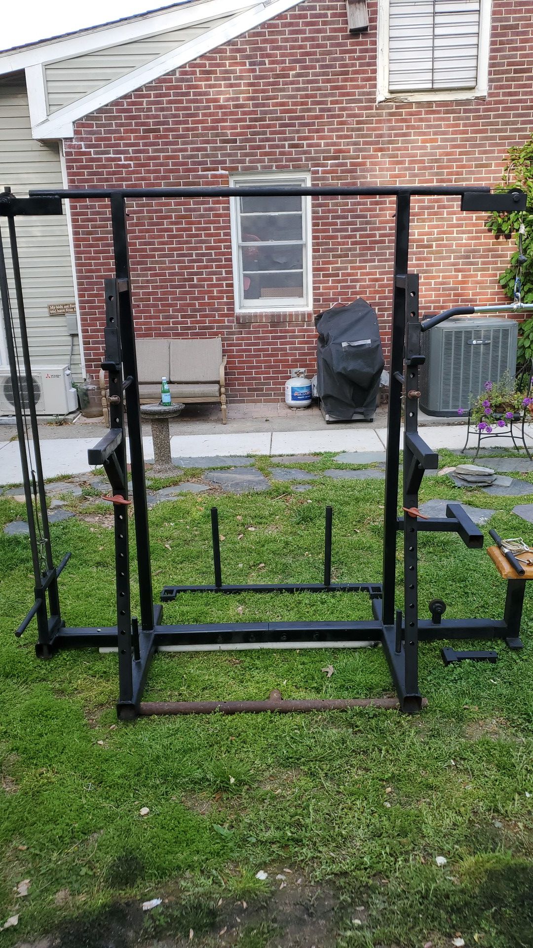 Old School squat rack