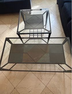 Glass tables