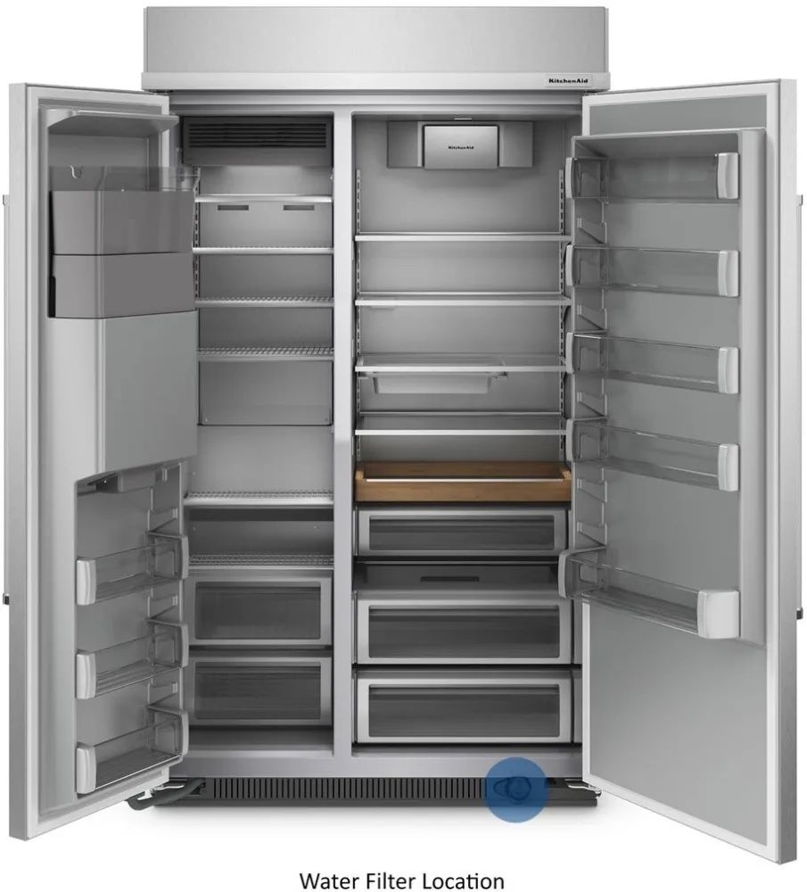Kitchen Aid 48” Refrigerator Built In Stainless Steel New In Box
