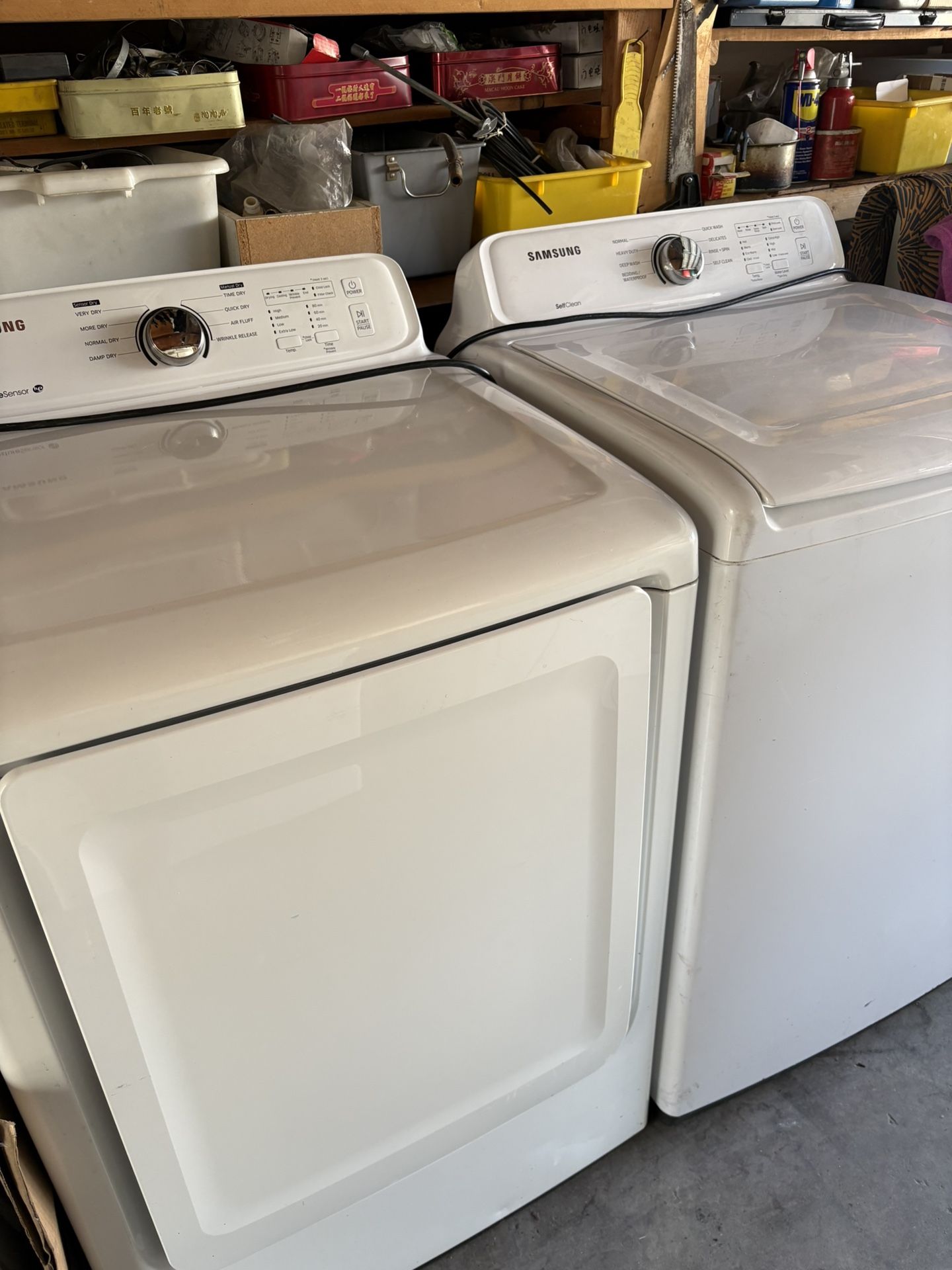 Gas Dryer And Washer
