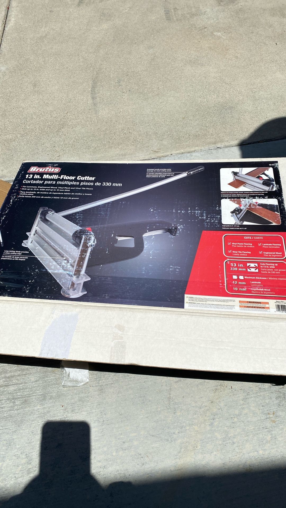 Brutus 13 Inch Multi Floor Cutter