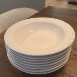 Pottery Barn Emma Soup Bowls 
