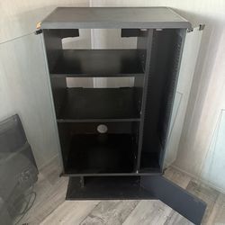 Dvd player/ cd shelf holder