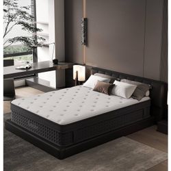 Brand New In The Box- win Size Mattress, 12 Inch Twin Mattress in a Box, Cooling Matress with Memory Foam & Individual Pocket Springs for Pressure Rel