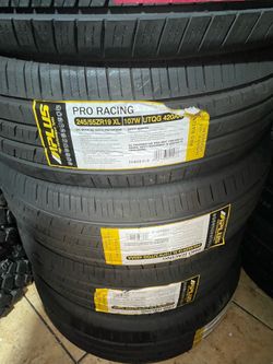 245/55/19 As plus 4 New tires Installed ✅