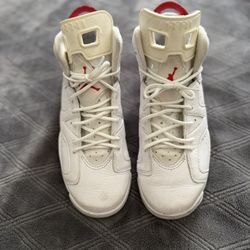 Jordan Retro 6 white/red cement
