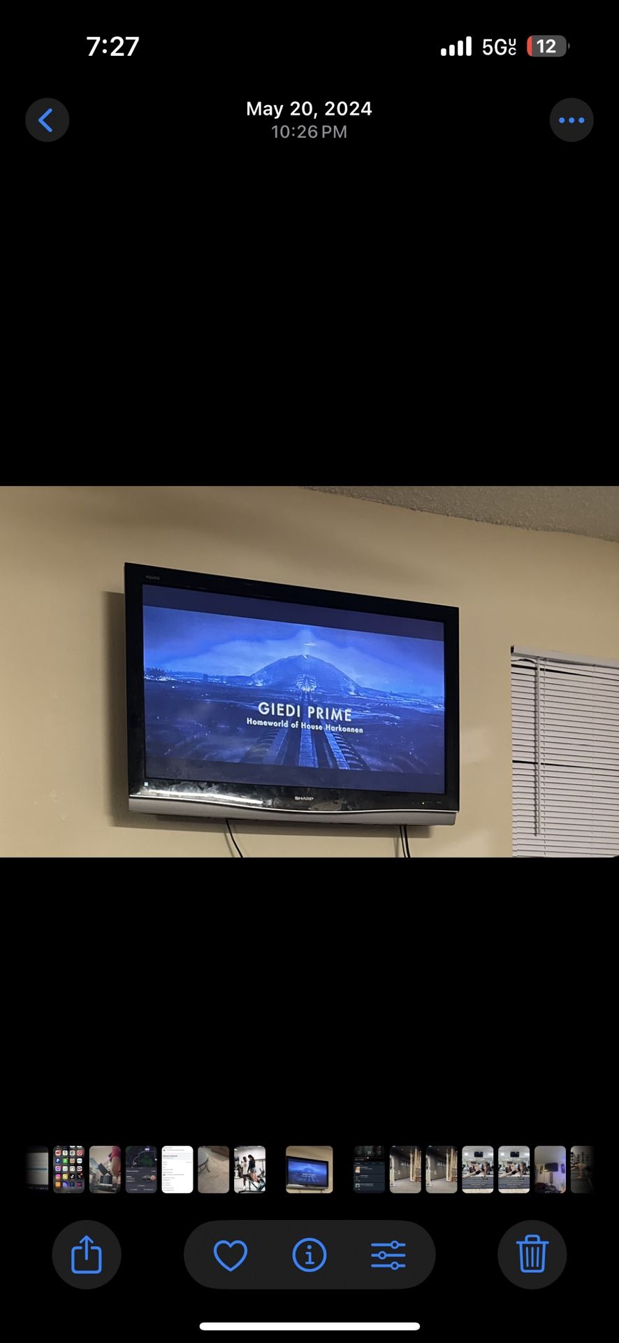 52” Aquos Sharp Tv with Google Chromecast