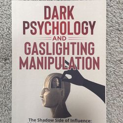 Dark Psychology and Gaslighting Manipulation – Joshua Roundtree – Like New